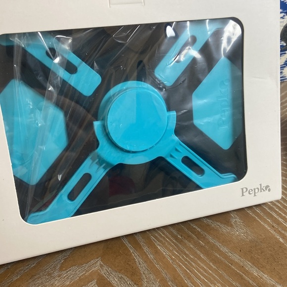 PEPKO iPad Air Tablet Protection Case Black & Blue - Picture 2 of 4